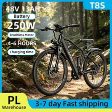 Uplee 26 Zoll Elektrofahrrad 250W 48V 13Ah Fatbike City T8S E-Bike 7-Speed …