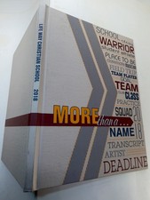 Original 2018 Life Way Christian School yearbook Centerton Arkansas