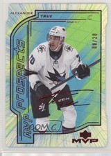 2020-21 Upper Deck Green 8/20 Alexander True #128 0gn4