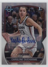 2022-23 Bowman U Chrome Prospect Refractor 45/499 Caroline Ducharme #7 Auto x2o