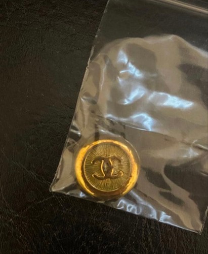 CHANEL Button Hair Accessory With Bonus