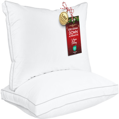 Utopia Bedding Bed Pillows For Sleeping King Size White Set Of 2 Soft Fluffy