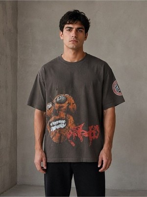 NWOT Travis Scott Cactus Jack VIP Tee Men's XL Brown Utopia C2 Merch Tour 2023