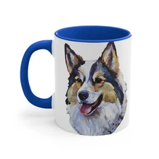 Alaskan Klee Kai Accent Coffee Mug