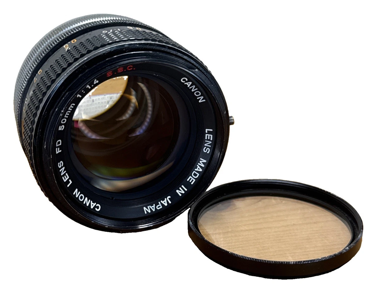 Canon FD 50mm f/1.4 Camera Lenses for sale | eBay