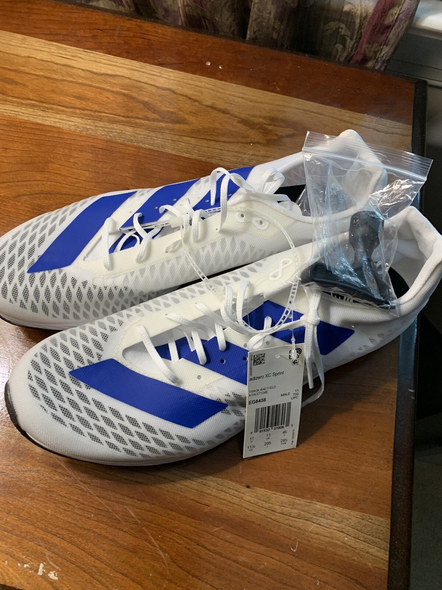 NEW adidas ADIZERO XC SPRINT Men's Running Spikes EG8456 (2: 1 Sz