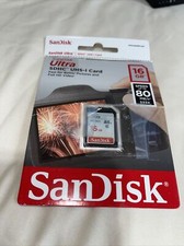 SanDisk Ultra 16GB Class 10 SDHC Memory Card   SDSDUNB - 016G