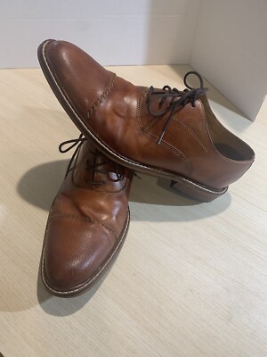 Joseph Abboud Brown Leather Cap Toe, Sz 11(Men) Men main image 2