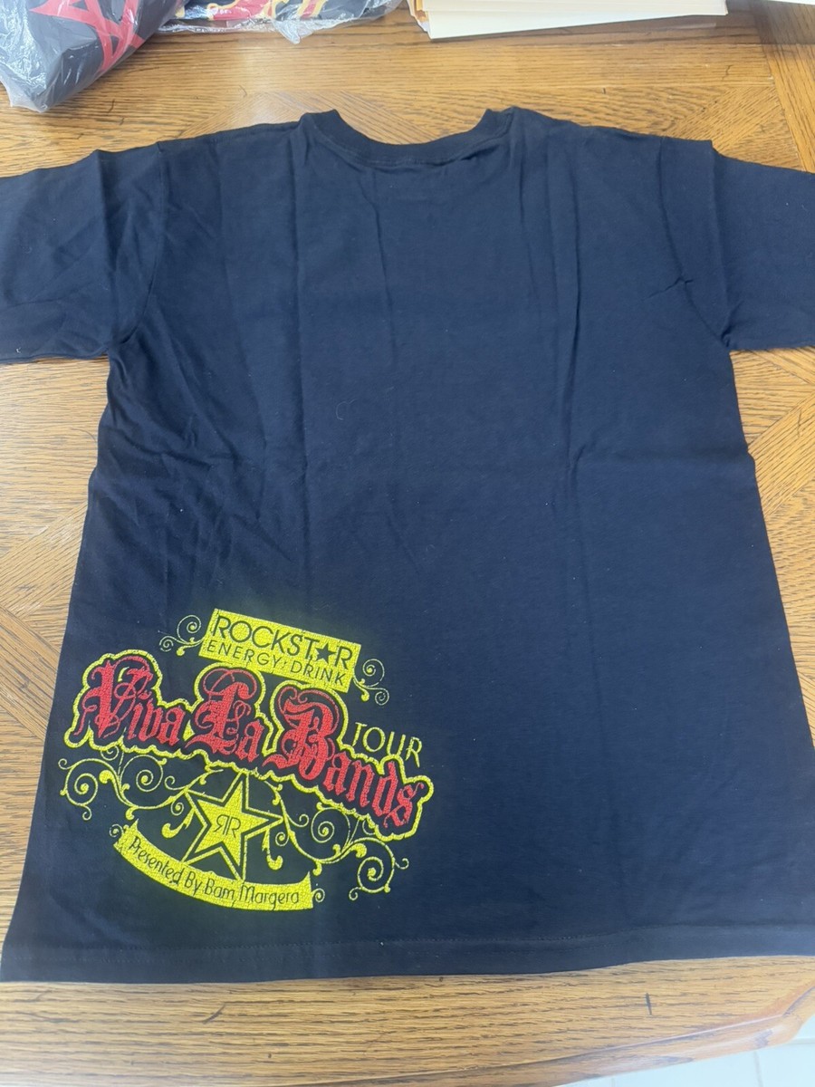 viva la bands tour tee Presented By Bam Margera 2007 M Viva