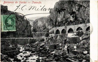 CPA Espagne Tenerife - Barranco de Santos (282713)