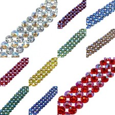 144 Swarovski 2058/2088 crystal flatbacks rhinestones SHIMMER COMBO Color Mix