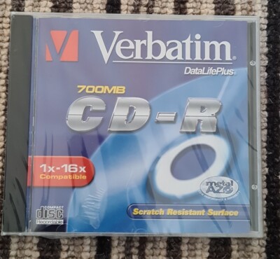 #11004 - VERBATIM 700MB CD-R in Cellophan