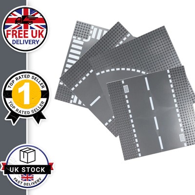 Straßengrundplatten GRUNDPLATTEN kompatibel für IEGO Bausteine 32x32 Punkt UK