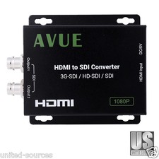 HDMI to SDI Converter 3G-SDI HDCP Compatible Supports 1080i 1080P Audio