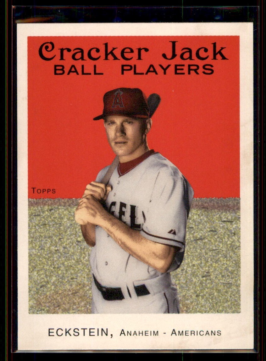 2004 Topps Cracker Jack David Eckstein #46 Anaheim Angels