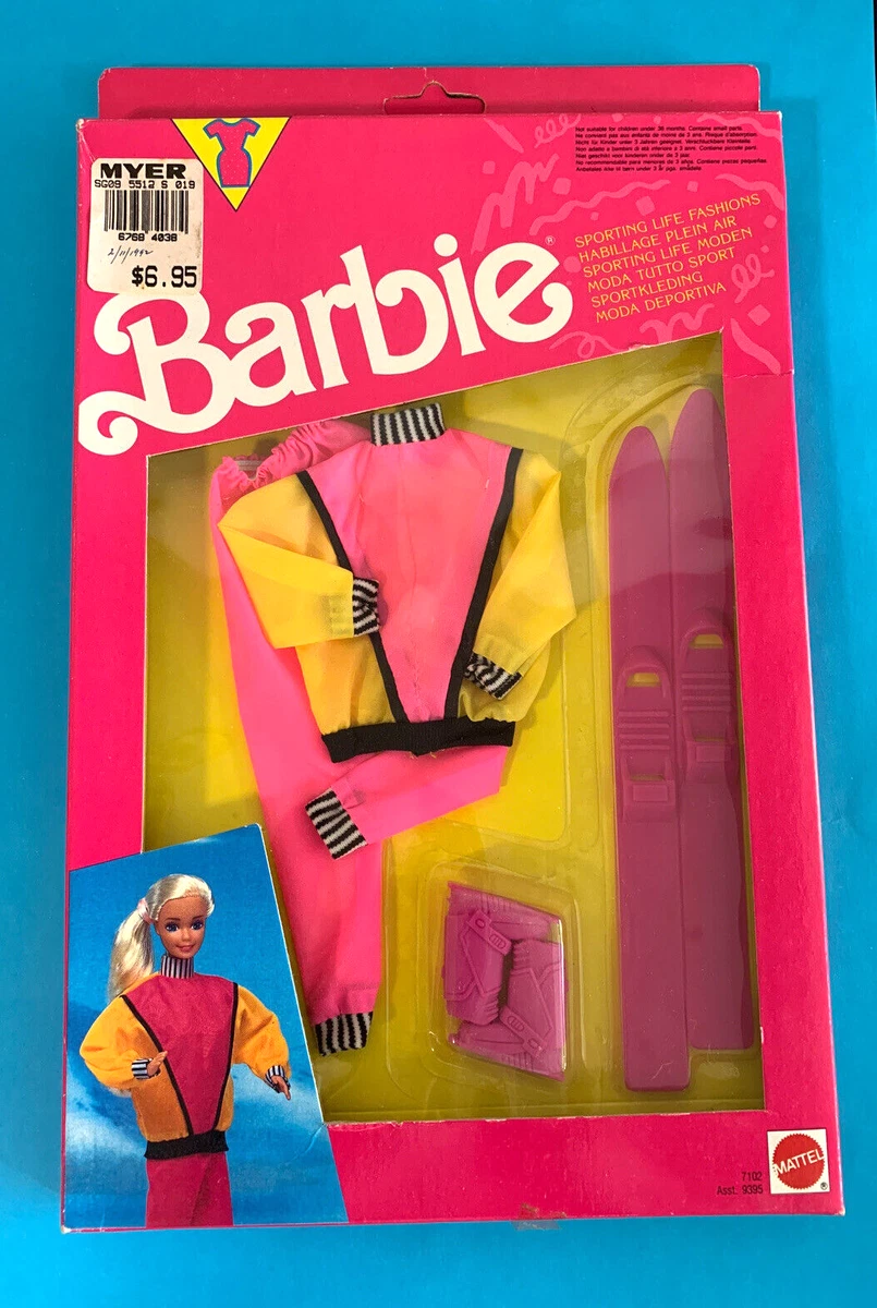 Barbie ski online set