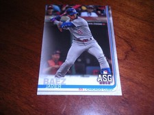  2019 Topps Update #US55 Javier Baez AS Chicago Cubs