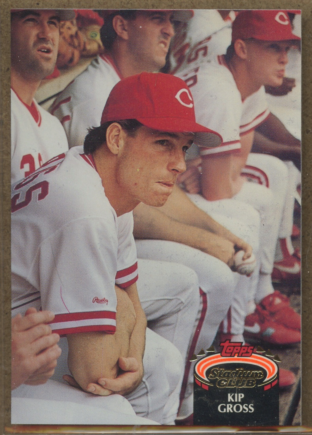 1992 Topps Stadium Club 247 Kip Gross Cincinnati Reds EBay 1992-topps-stadium-club-247-kip-gross-cincinnati-reds-ebay