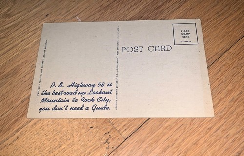 3-ROCK CITY FAIRYLAND CAVERNS Postcards - 1930's - Snow White / Goldilocks - Picture 7 of 7
