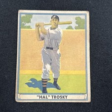 1941 Play Ball #16 Hal Trosky VG Condition