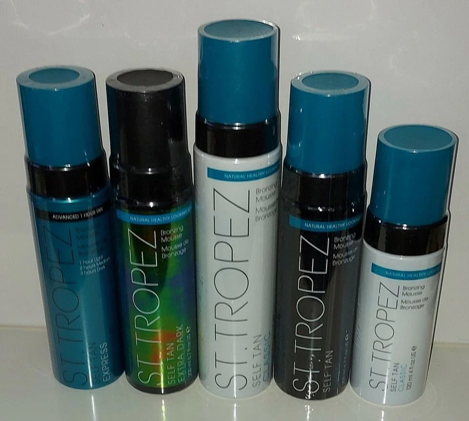 ST. TROPEZ St Tropez Self Tan Express Bronzing Mousse Extra Dark Classic 120ml 200ml 240ml