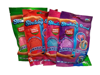 x4) Joe Trend~Stretchy Sand~Smells Yum~Raspberry/Strawberry/Grape/Watermelon*1ea