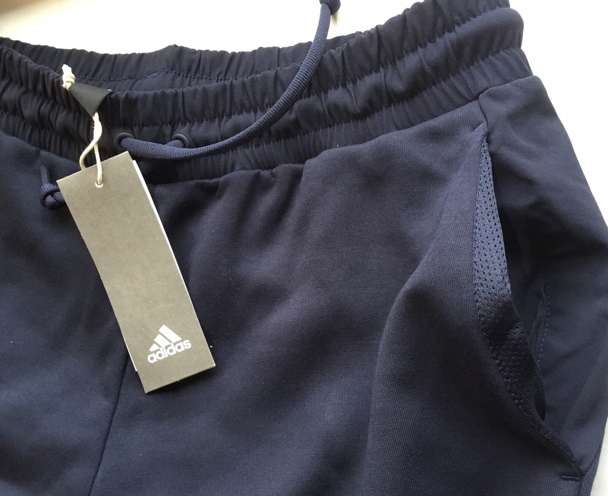 adidas Navy Jog Bottoms sweatpants Joggers Tracksuit Track Pant