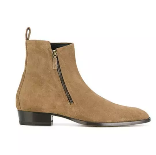 Real suede hotsell chelsea boots