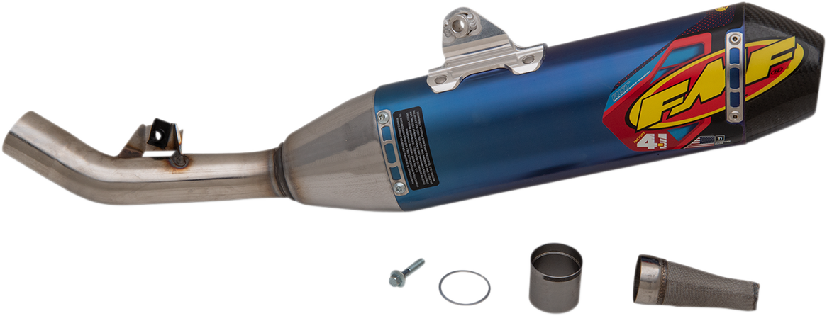FMF Racing Anodized Titanium Factory 4.1 RCT Slip-On Muffler 41587