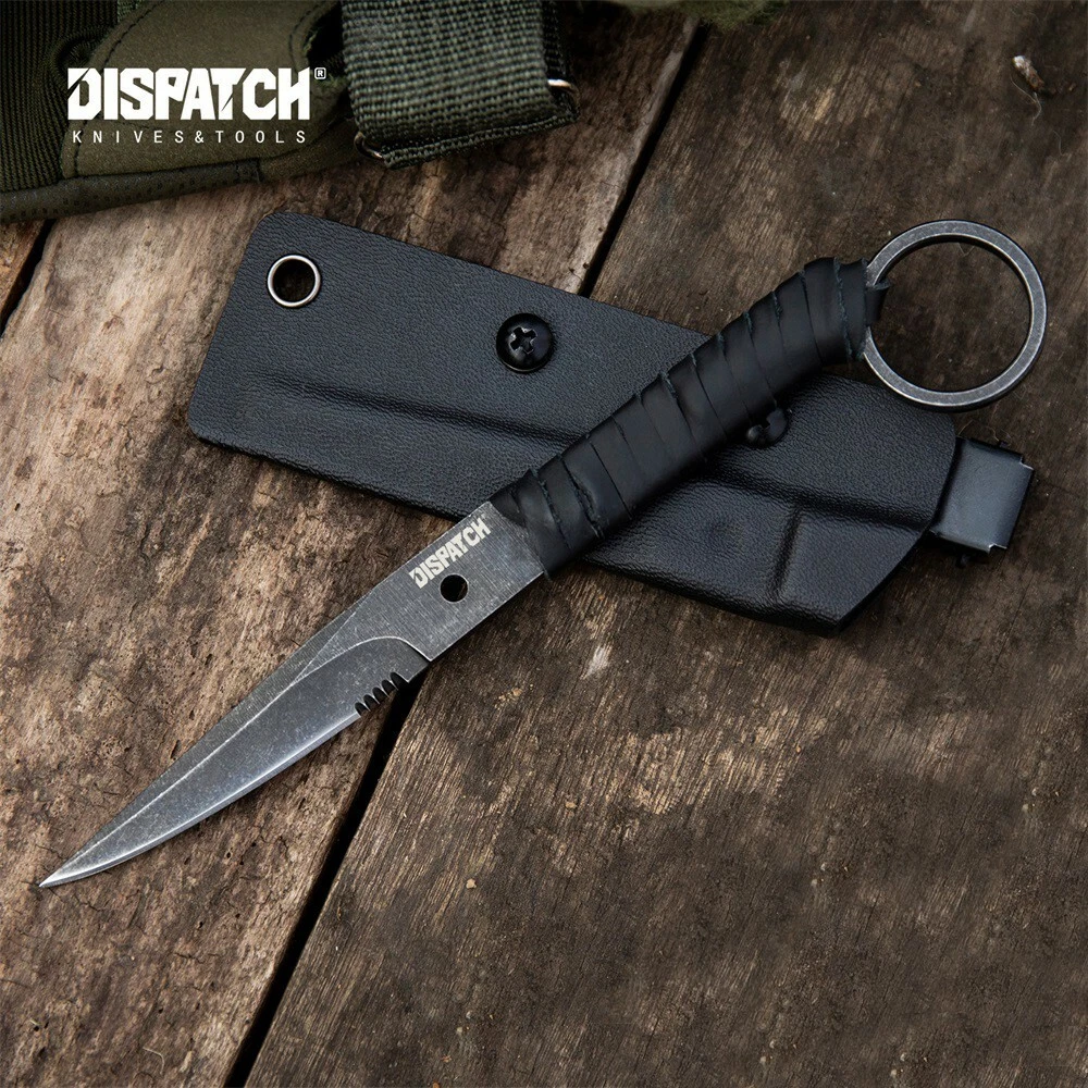 Tactical Fixed Blade Knives With Kydex Sheath