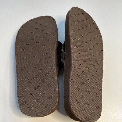 Rodd Gunn Piha Crazy Horse Leather Thong Sandals Mens 8 New 