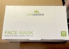 **SET OF 3 50 Count Boxes** 150 PCS Disposable 3-Ply  Face Masks New!