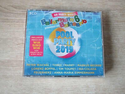 Ballermann Pool Party 2019 -- 3 CD Box