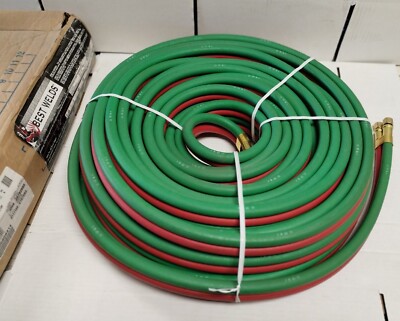 New.Best Welds  Grade T Twin-Line Welding Hose, 3/8'' x 100'(Ft.). 907-T1008 BB