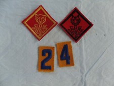 VINTAGE CUB SCOUT PATCHES NUMBERS PATCH ANIMAL BSA BOY SCOUTS OF AMERICA