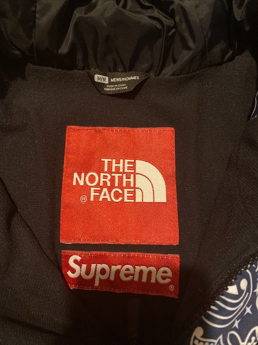 Supreme North Face Tnf Bandana Paisley Brand New Medium 2014 Supreme North Face Tnf Bandana Paisley Brand New Medium 2014