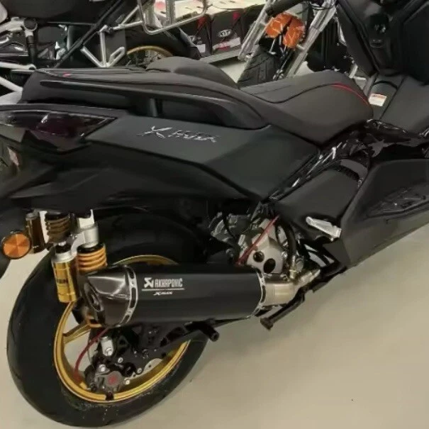 X-MAX 300 250 2017-2024 TERMINALE DI SCARICO YAMAHA Marmitta Completo Acciaio - Bild 4 von 4