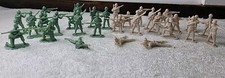 Greenbrier International Army Men Lot Of 33 - 2" Figures Plastic