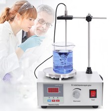 Lab Magnetic Stirrer Hot Plate Mixer Heating Plate Magnetic Stirrer 1-2000RPM