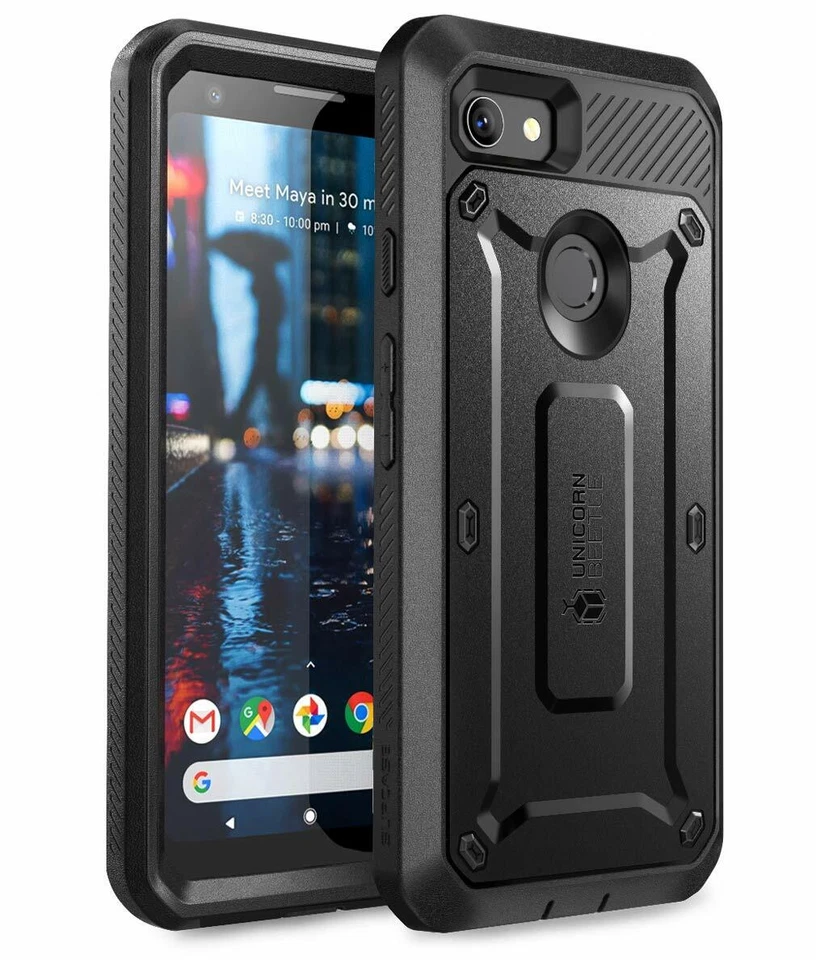 For Google Pixel 3A/3A XL Case, SUPCASE UBPRO Shockproof Full-Body Holster Cover - Image 4 of 4