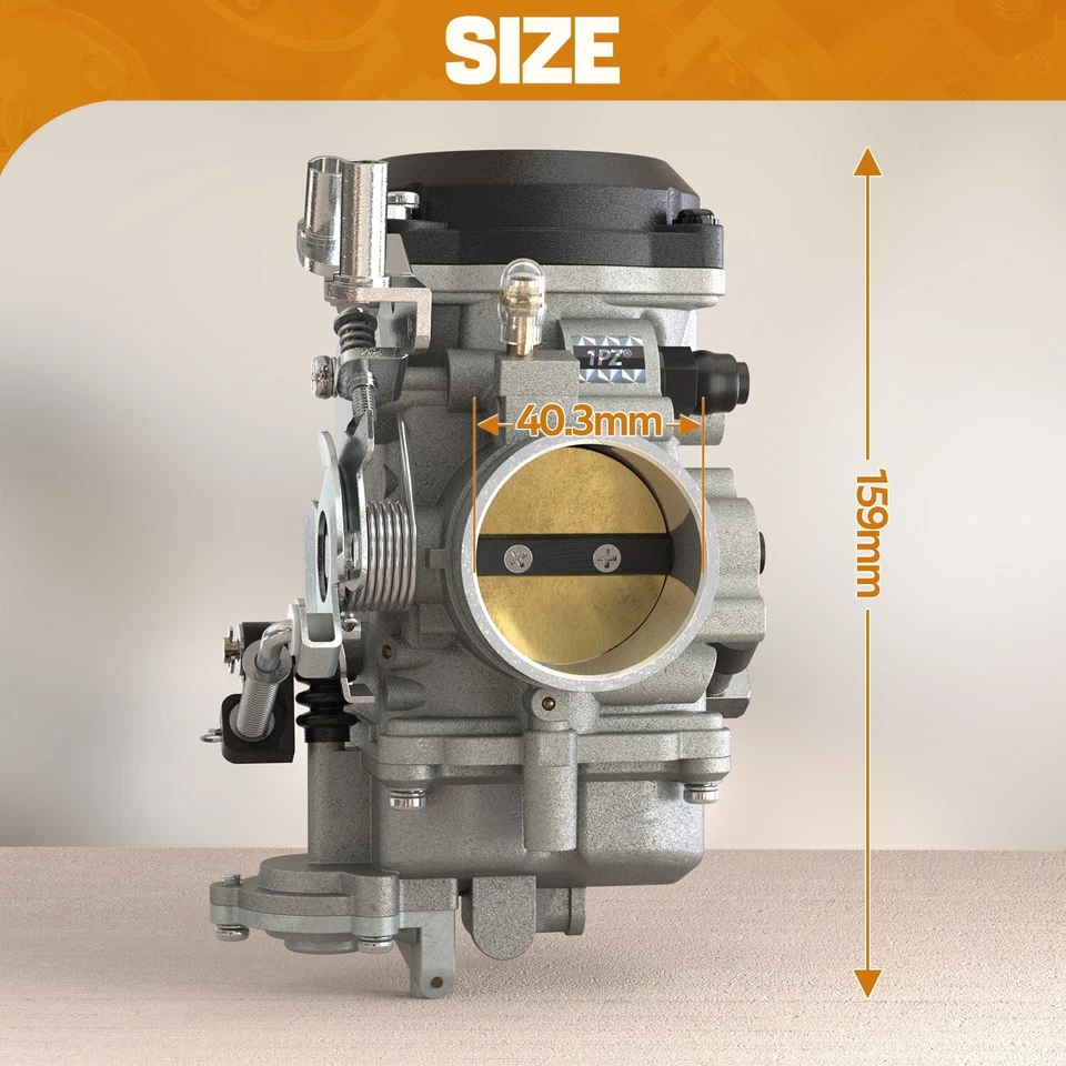 Карбюратор CV40 для Harley Davidson Sportster 883 1200 XL883 XLH1200 88-06 - Изображение 3 из 4