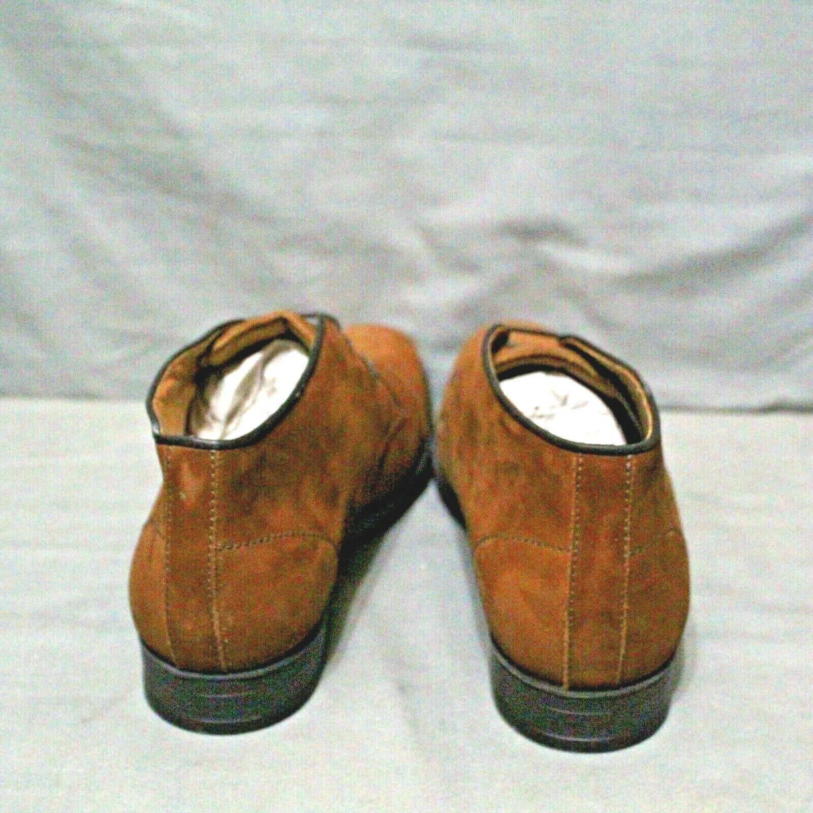 SAOLA DRIVER CLUB USA scarpa abito da uomo marrone con lacci in pelle KANSAS taglia 11 M nuove