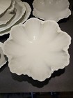 Setting For 8 Antique Haviland Limoges White Ranson With Serving Pieces — photo 8