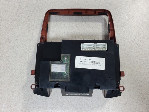 2004-2007 Toyota Highlander Auto AC Climate Control Dash Bezel 84010-48170 - Picture 6 of 6