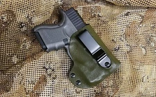 Gunner's Custom Holster fits Glock 26 27 33 w/Streamlight TLR-6  IWB Tuckable
