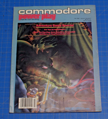 Vintage Commodore Power/Play Volume 2 Issue 6 Fall 1983 