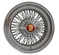 Cadillac Wire Wheel 15 X 7 Inches 72 Spokes Knockoff Type Price Is For One Wheel
