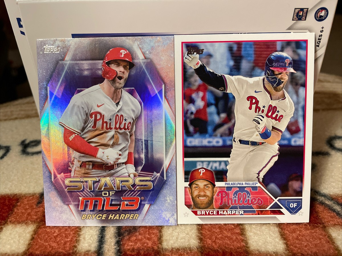 【シャージナンバー】2023 TOPPS Bryce Harper 5枚限定 2023 Topps Series 1 Bryce Harper Stars of MLB Refractor SP