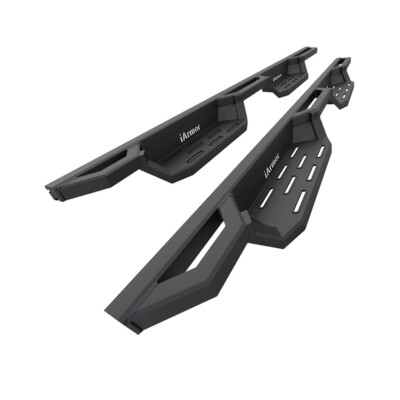 Aluminum Drop Down Steps Armor For 08-13 Jeep Liberty