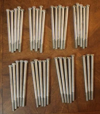 38 Midwest Fastener 7/16" x 7" Long Zinc Hex Bolts. Coarse Thread. Grade 2.